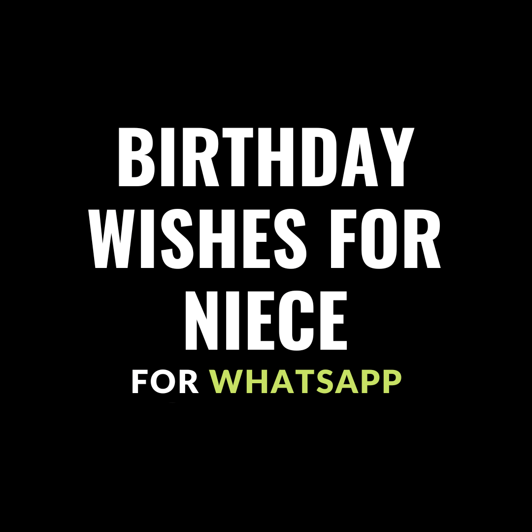 birthday wishes for niece